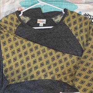 Lularoe three quarter sleeve shirt